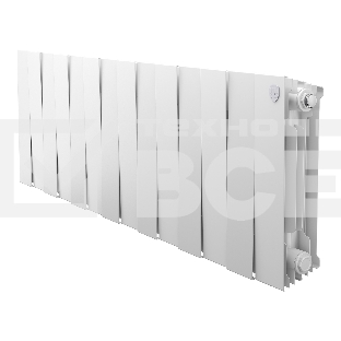 Радиатор биметаллический Royal Thermo PianoForte 300 белый - 14 секц.