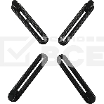 Кронштейн-адаптер для мониторов Arm Media LCD-M2 черный макс.7кг настольный поворот и наклон верт.перемещ., фото9