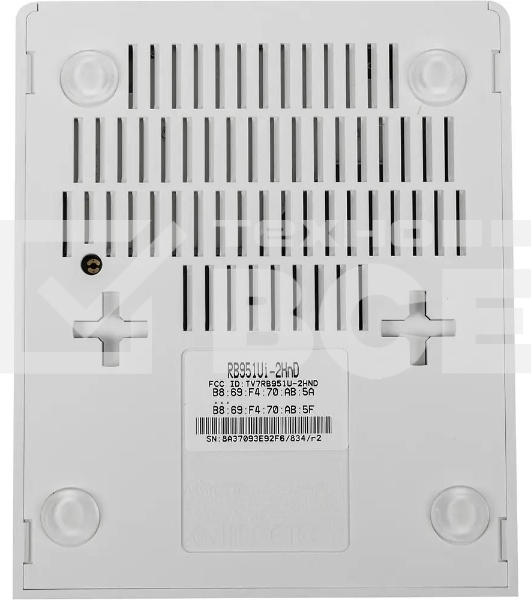 Роутер беспроводной MikroTik RB951UI-2HND N300 10/100BASE-TX белый