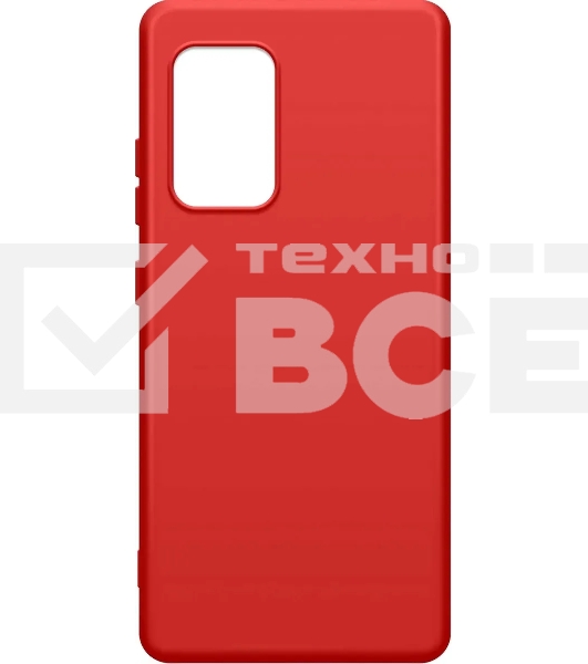 Чехол (клип-кейс) BORASCO Microfiber Case, для Samsung Galaxy A52, красный