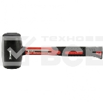 Киянка резиновая Matrix 11193 680 г, черная резина, фибергласовая рукоятка, фото 1