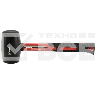 Киянка резиновая Matrix 11193 680 г, черная резина, фибергласовая рукоятка