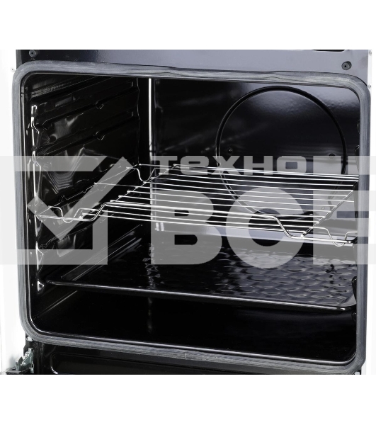 Плита электрическая Hansa FCEW53000 белый, конфорок 4 шт, духовка 68 л, 50 см x 85 см x 60 см