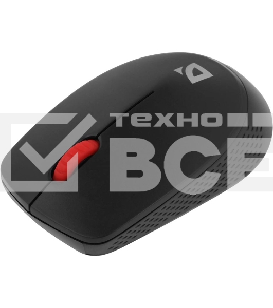 Мышь беспроводная Defender Tiana MB-055 черный, 1000 dpi, радиоканал, USB, кнопки - 3