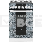 Плита газовая Gefest 5500-02 0113 мрамор, конфорок 4 шт, духовка 52 л, 50 см x 85 см x 58.5 см, фото 1