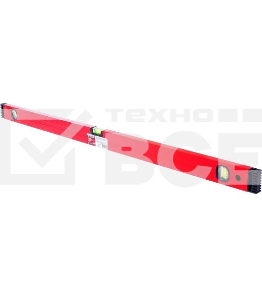 Уровень Matrix алюминиевый, 1000 мм, фрезерованный, 3 глазка