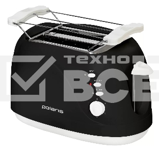 Тостер Polaris PET0702L черный 750Вт