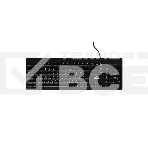 Клавиатура проводная БЕШТАУ КЛ104РУ 104 клавиши, USB, 1,8м, Цвет русской/латинской раскладки (Белый/Белый) лазерная гравировка, черный МИНПРОМТОРГ (МПТ), фото 1
