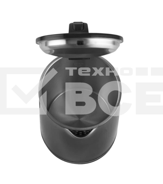 Чайник Centek CT-0005 черный, 1.7л, 2200Вт, бесшовная колба, двойные стенки, эффект термоса