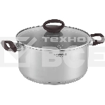 Кастрюля Rondell Tierno RDS-1593, 4.8л, 24см, с крышкой, стальной, фото 1