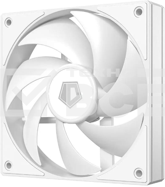 Комплект вентиляторов для корпуса ID-Cooling AF-125-W TRIO белый, 120 мм, 2000 об/мин, 29.85 дБ, 4 pin