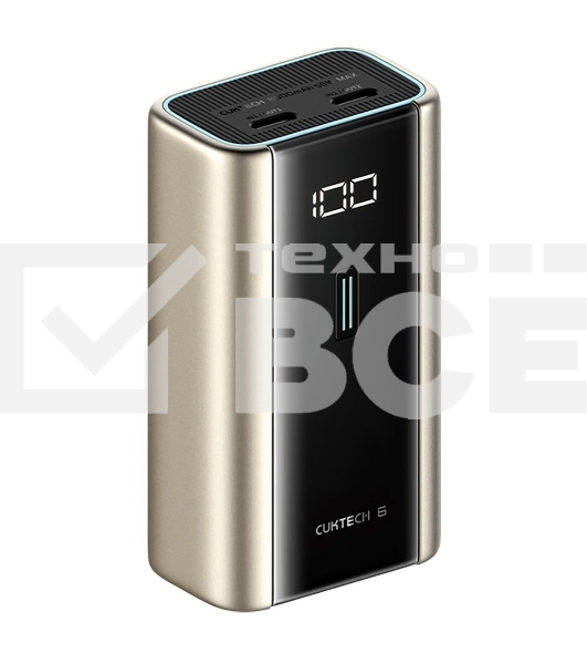 Внешний аккумулятор CUKTECH PB060 6000mAh 55W золотистый