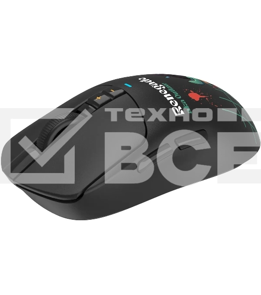 Мышь беспроводная/проводная A4Tech Bloody R72 Ultra Duo черный/рисунок, 20000 dpi, радиоканал, USB, кнопки - 7