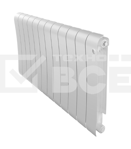 Радиатор Royal Thermo Infinity 500 Bianco Traffico VR80 - 12 секц.