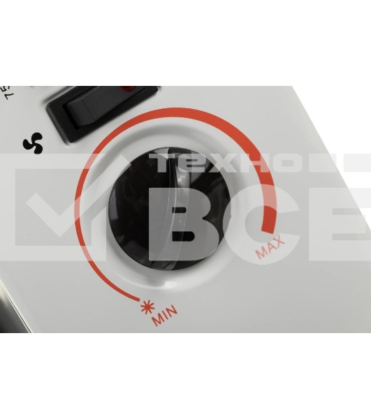 Конвектор Centek CT-6124 белый, 750/1250/2000 Вт, 20 м2, механический термостат