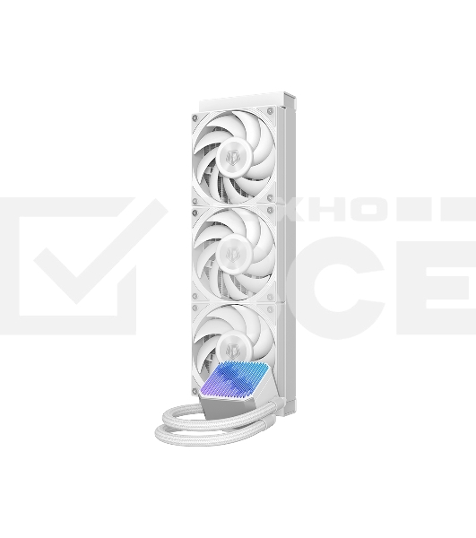 Система жидкостного охлаждения ID-COOLING DX360 MAX белый 120мм алюминий+медь 2150rpm 32.5db 4-pin 350W