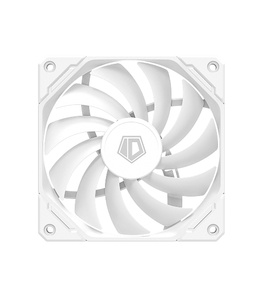 Вентилятор для корпуса ID-COOLING TF-12015-W белый 120 мм, 2200 об/мин, 32.3 дБ, 4 pin