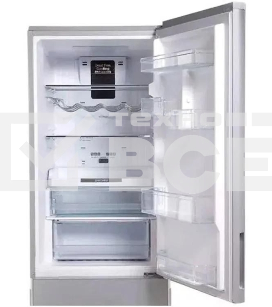 Холодильник Hitachi R-BG410PUC6X XGR серый двухкамерный 215/105л морозилка снизу, No Frost