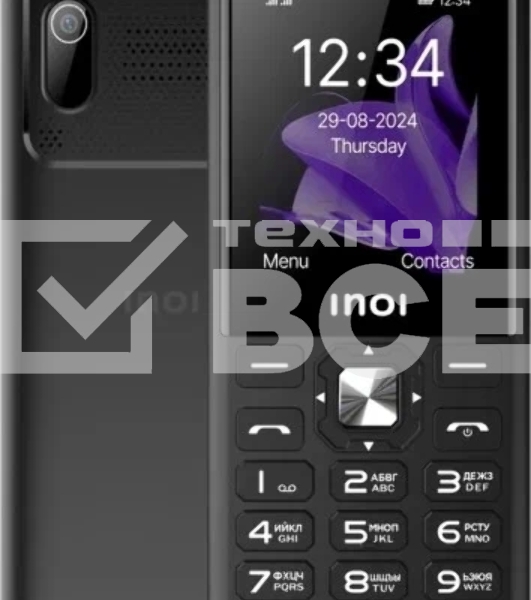 Мобильный телефон INOI 340 PowerHub 4G черный