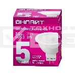Лампа светодиодная ОНЛАЙТ 71638 OLL-MR16-5-230-4K-GU5.3, фото2