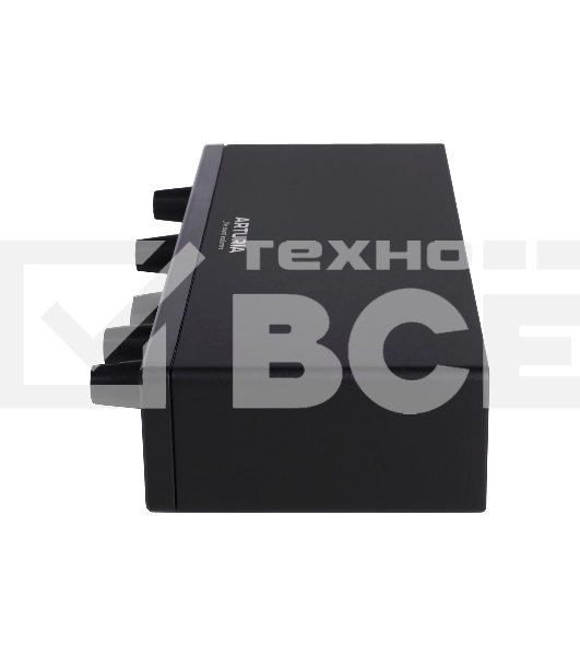Аудиоинтерфейс USB Arturia MiniFuse 2 Black [800102] 24бит/192кГц, два комбинированных входа XLR-1/4 (микрофонный / линейный / инструментальный уровень) с фантомным питанием +48 В, выходы на монитор (L/R Jack), выход для наушников, MIDI In/Out