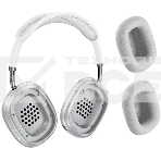 Наушники накладные Hoco W65 серебристый беспроводные bluetooth оголовье (50335), фото2