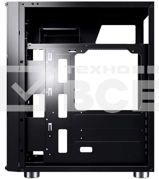 Компьютерный корпус Aerocool/Formula F-3401 (V1) черный без БП ATX 3x120мм 2xUSB 2.0 1xUSB 3.0 audio bott PSU