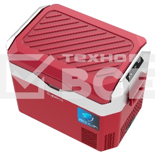 Холодильник автомобильный бордовый Бирюса НС-30P3