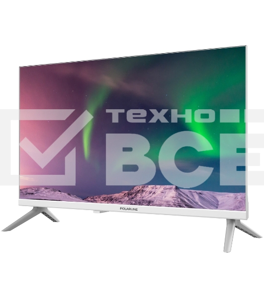 Телевизор Polarline 24' 24PL52TC (Rev. 2) белый LED HD 60Hz