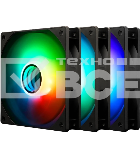 Комплект вентиляторов для корпуса Thermalright Fan TL-C12B-S V3 X3 ARGb 120мм/ 3 pack/ PWM/ S-FDB Bearing