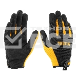 Перчатки универсальные Denzel на липучке, размер 9, фото 1