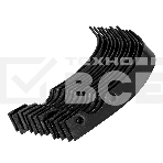 Мотоблок Denzel DPT-370X 7 л.с., диск.сцеп, шир 90 см, глуб 35 см, фрез 3х4, ВОМ, передачи 3В/1Н, фото3