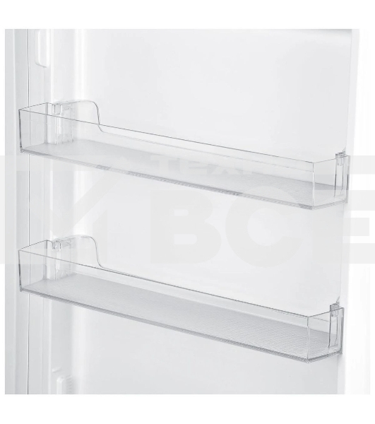 Холодильник Hyundai CT2551WT белый двухкамерный 166/40л морозилка сверху