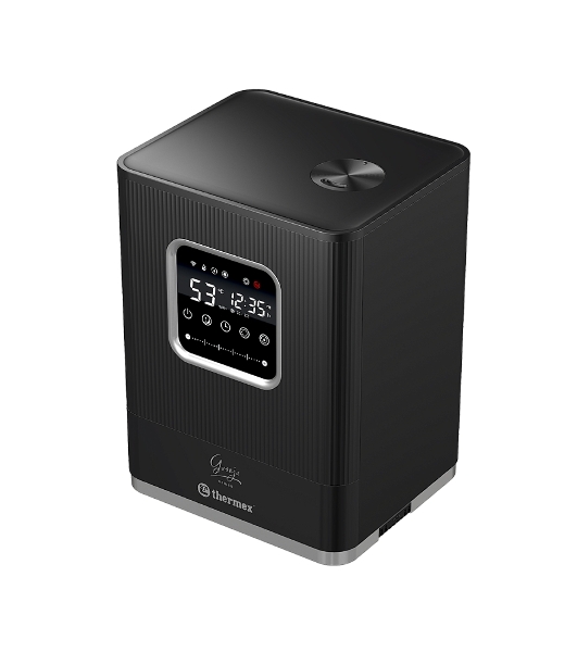 Увлажнитель воздуха Thermex Granja Wi-Fi черный, 30 м², 4.3 л, ионизация, ароматизация, управление со смартфона
