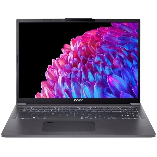 Ноутбук Acer Aspire 16 A16-71M-71FM/16'/OLED/Intel Ultra 7 155H/32GB/1024GB SSD/Intel Arc Graphics/Windows 11 Pro/серый/1.64kg
