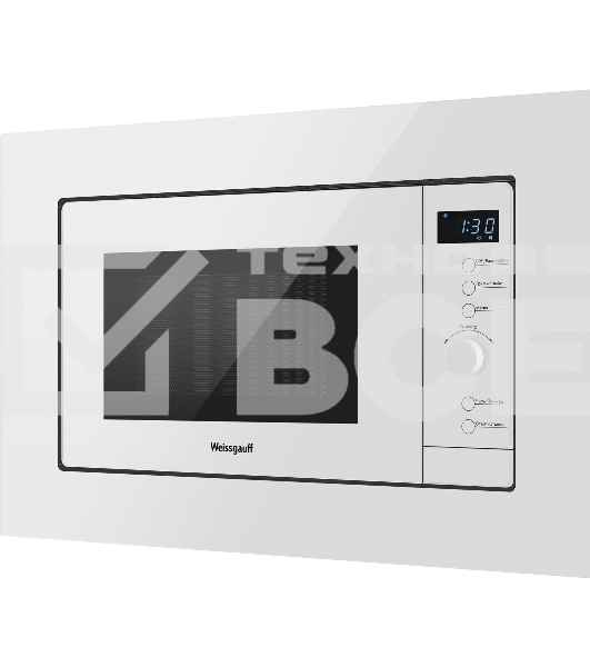 Встраиваемая микроволновая печь Weissgauff HMT-220 WG Grill