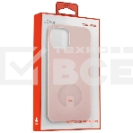 Чехол (клип-кейс) uBear для Apple iPhone 12 Pro Max Touch Case светло-розовый (CS63LR67TH-I20), фото4