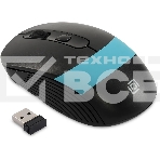 Мышь беспроводная Oklick 310MW черный/синий, 3200 dpi, радиоканал, USB, кнопки - 4, фото5