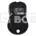 Мышь беспроводная Acer OMR010 черный, 1200 dpi, радиоканал, USB, кнопки - 3, фото2