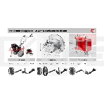 Мотоблок ЗУБР МТШ-500 бензиновый с ВОМ, 212 см3, фото15