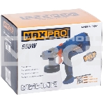 Распылитель электрический MAX-PRO MPSG550/800V 550 Вт, 2,5 мм, 800 мл, 60 din/сек, 700 мл/мин, 1,3 кг, HVLP, коробка, фото2