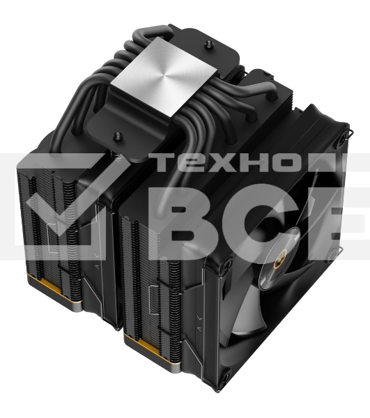 Кулер Ocypus Iota A62 BK Iota-A62-BK черный 120мм алюминий+медь 2000rpm 29db 4-pin 260W 158мм
