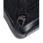 Рюкзак слинг мужской Piquadro Blue Square CA6589B2/BLU2, кожа, темно-синий, фото3