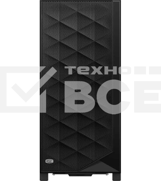 Компьютерный корпус  PCCooler C3D510 BK ARGB, Tempered Glass Full Tower, Black, TG, 0.7 SPCC, 3x120mm ARGB E-ATX, ATX, mATX, mITX 170/390/410mm 2x2.5