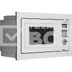 Микроволновая печь встраиваемая Hyundai HBW 2544 WG белый, 25 л, 900 Вт, переключатели - кнопки/поворотный механизм, фото9