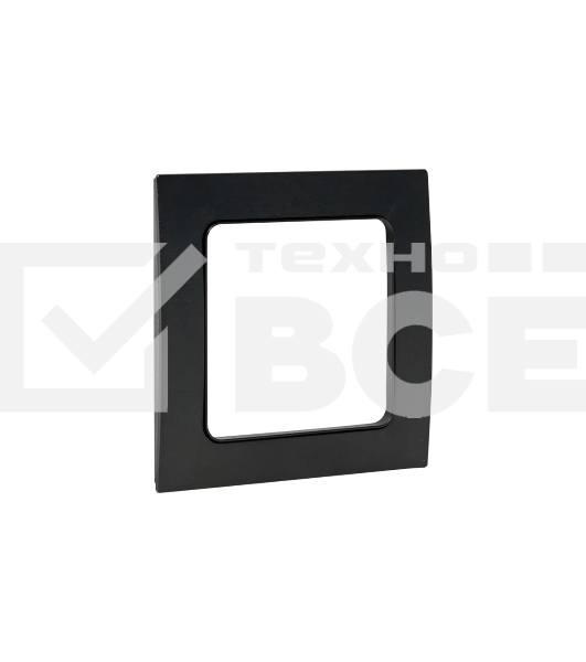 Рамка EKF EXM-G-302-30 Стокгольм PROxima 1-ая, черный