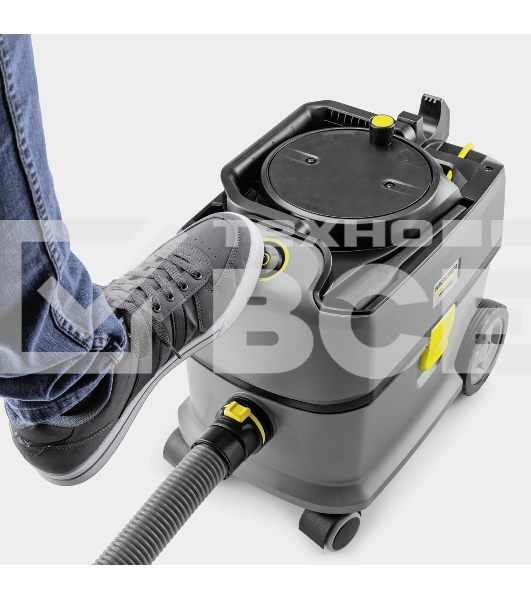 Пылесос Karcher T 10/1 Adv серый/черный, 500 Вт, уборка сухая, пылесборник мешок/контейнер, 10 л