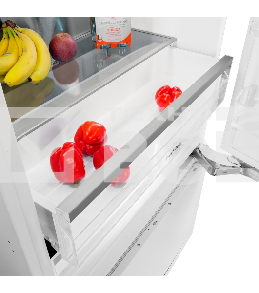 Холодильник-морозильник встраиваемый Maunfeld MBF212NFW1 Inverter белый