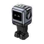 Сетевое зарядное устройство Nexode Robot 65Вт 2xUSB-C, 1xUSB-A, GaN Gray (25685B), фото9