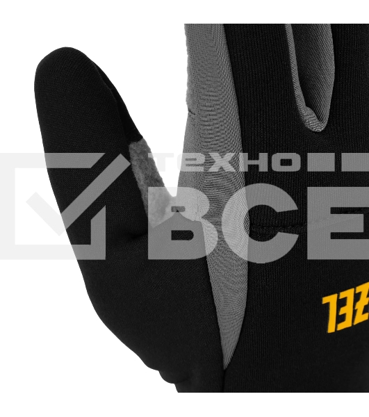 Перчатки универсальные Denzel 68087 искусственный мех, работа с сенсорным экраном, размер 9